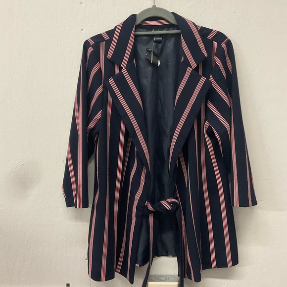 Ashley Stewart Jackets & Blazers - Tie front blazer